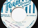 JAH LLOYD No Tribal War TEEM RARE ROOTS REGGAE 45 Hear
