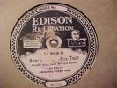 RARE   EDISON RECORD/DISC 80 RPM # 50888 ORIGINAL PIANO TRIO APACHE LOVE