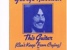 BEATLES GEO. HARRISON ITALY BLACK STAR APPLE + PIC SLV 