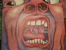 King Crimson LP In the court of the UK Pink Island Press pink rim.