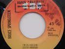 Bruce Stringsteen - Cover Me/Im On Fire Rare 45 Costa Rica Press