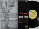 Le Dernier Message De LESTER YOUNG 1959 ORIGINAL Barclay France LP NMINT