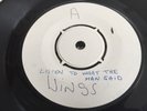 WINGS McCartney TEST PRESSING DEMO Listen What Man Said UK 7