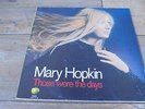 Mary Hopkin - Those Were The Days 1972 UK LP APPLE 1st THE BEATLES