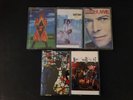 DAVID BOWIE 5 NOS Cassette EARTHLING, HOURS, BLACK TIE... , TONIGHT, NEVER LET..