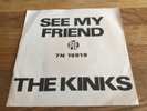 The Kinks - See My Friend -  Rare norwegian single - Norway