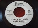 Bobby Garrett. I Can't Get Away.  Rare Soul Funk. NM- Mirwood Promo 45rpm