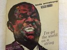 Louis Armstrong I'VE GOT THE WORLD ON A STRING Verve Stereo 4 track reel 7.5 IPS
