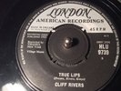 Cliff Rivers   True Lips / Marsha / HLU9739 / Vg++ Great Audio Low Start No Res