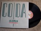 Led Zeppelin Coda German Rock Record lp original vinyl album