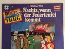 TKKG NACHTS, WENN DER FEUERTEUFEL KOMMT VINYL ORIGINAL 1981 Selten und Sehr gut
