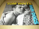 Tom Waits Rain Dogs LP Original Black Island Lyric Sleeve Gold Promo Vinyl M-