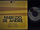 FABRIZIO DE ANDRE EP MADE IN PORTUGAL 45 PS 7 1968 CARO AMORE -ITALIAN ALVORADA