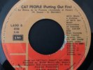 DAVID BOWIE - Lets Dance / Cat People  (Putting Out Fire) - RARE PANAMA 45