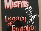 MISFITS  LEGACY OF BRUTALITY  1ST PRESS  VERY RARE COLLECTOR