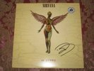 NIRVANA In Utero RARE SIGNED ORIGINAL LP BY DAVE GROHL Autographed, foo fighters