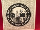 CRASS POISON GIRLS Bloody Revolutions Persons Unknown 1980 UK 7