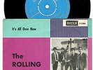 THE ROLLING STONES - 7''  It's all over now, rare Sweden -64, PS