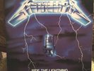 METALLICA  Ride The Lighting White Label Promo Lp Original MegaForce / EleKtra