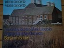 SXL 6512 Britten Piano / Violin Concerto / Richter / Lubotsky / Britten / ECO