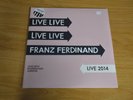 Live 2014 2xLP by Franz Ferdinand white vinyl European import sealed unopened