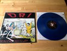 D.R.I DEALING WITH IT BLUE VINYL RECORD   Thrash SLAYER ANTHRAX PUNK SUICIDAL
