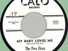 FIVE DISCS My Baby Loves Me / Adios 45rpm Calo 1961 Brooklyn doo-wop