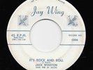 ROCKABILLY   RARE   JACK WINSTON / HI JACKS on JAY WING   IT'S ROCK AND ROLL