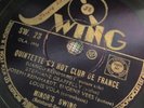 DJANGO REINHARDT GRAPPELLY MINOR'S SWING / VIPER'S DREAM SWING 78 RARE
