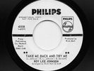 Roy Lee Johnson - Take Me Back And Try Me / She Put The Whammy To Me (Soul, 45)