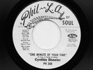 Cynthia Sheeler - One Minute Of Your Time / Nobody Wins (Soul, 45)