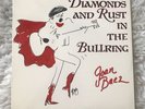 Joan Baez Diamonds and Rust In The Bullring LP Gold Castle D1-71321 Rare NM