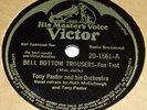 Victor 20-1661 Tony Pastor Bell Bottom Trousers / Five Salted Peanuts 78 RPM E+