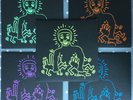 LARRY LEVAN - The Final Nights of Paradise COMPLETE SET / Keith Haring artwork