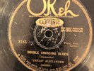 Okeh 8745 Texas Alexander w LITTLE HAT JONES guitar  78 rpm V-/G+ 1929