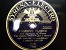 78rpm ADAM ASTON & HENRYK WARS orchestra Toujours L'amour SYRENA ELECTRO 1933