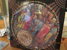 THE BEATLES SGT PEPPER'S LONELY HEARTS CLUB BAND PICTURE DISC VINYL LP RECORD