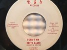 KEITH CASTO I Can't Win / I'll Get By B&4 RECORDS RARE GREAT ROCKABILLY 45 SVG+