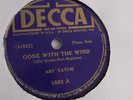 Art Tatum - 78rpm single 10-inch – Decca #1603 Gone With The Wind