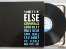Cannonball Adderley, Something Else, Blue Note 1595 47 West 63rd, DG Miles Davis