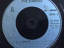 THE DAMNED IS IT A DREAM RARE MISSPRESS INJECTION LABEL PUNK CLASH SEX PISTOLS