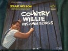 Rare Stereo LP : Willie Nelson   Country Willie His Own Songs   RCA Victor 3418