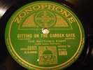 JAZZ RHYTHMIC EIGHT Sitting On The Garden Gate ZONOPHONE 5363 E+