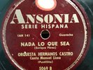 ORQUESTA HERMANOS CASTRO NADA LO QUE SEA PUNTILLITA  ORTOFON 2 M 78 LISTEN # 1