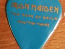 Iron Maiden Dave Murray Guitar Pick The Book Of Souls tour Chapter Three