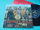 Beatles Sgt. Peppers LHCB Wide Spine G/F 1967 PMC 7027 Mono Red&White Slv 1st