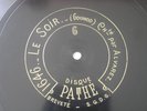 Albert Alvarez Gounod Le Soir French Pathe Etched Single Side #1646