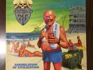 Evil Dead Annihilation Of Civilisation 1st Press LP Kreator Death Metallica