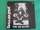DISCHARGE - PUNK AND DESTROY - ORIGINAL PUNK ROCK LP RECORD- JAPAN PRESSING