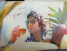 autographe dédicace mike brant 33t 74